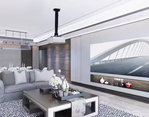 EQUIP SOPORTE PARA PROYECTOR INCLINABLE BLANCO 650703 | 4015867197905 imagen 2