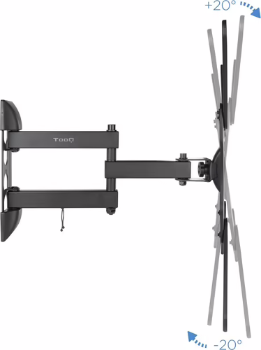 SOPORTE TV APPROX SUELO CON MUEBLE PANTALLAS 30 - 63 VESA APPST07E | 8435099523444 imagen 4