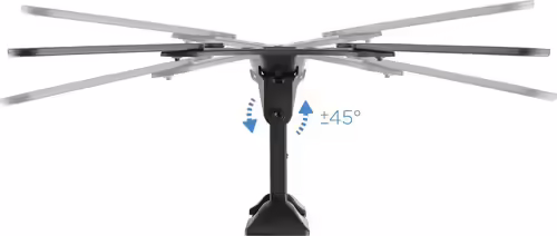 Soporte de Techo Approx 32``-70`` Gira/Inclina (APPSTT02) | 8433281007956 imagen 4