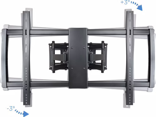 SOPORTE TV TOOQ PARED LP75100TN-B 60 GIRAT+ INCLIN 60 - 100  NEGRO 70-625MM | 8433281007451 imagen 7