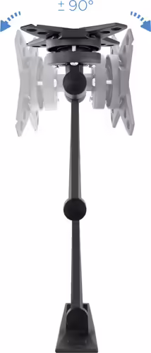 SOPORTE TV TOOQ PARED INCLINABLE GIRATORIO NEGRO LP2323TN-B | 8433281004580 imagen 5