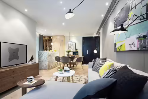 SOPORTE TV EQUIP PARED 23P NEGRO 650401 | 4015867198889 imagen 2