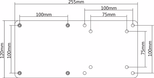SOPORTE VESA AISENS PARA MINI PC NUC BAREBONE COMPATIBLE CON ESTANDARD 75X75 Y 1 | MPC01-055 | 8436574704082 imagen 4