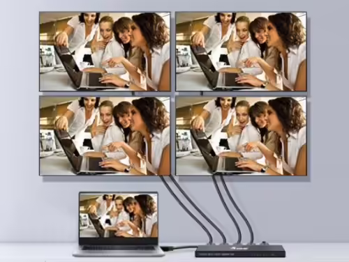 Splitter EQUIP 4K 1xHDMi In 4xHDMI Out Negro (EQ332717) | 4015867226315 imagen 2