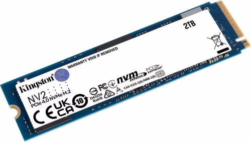 Kingston Disco interno SSD Pcie 4.0 NVMe M.2 2280 NV2 2TB velocidad de lectura h | SNV2S/2000G imagen 2