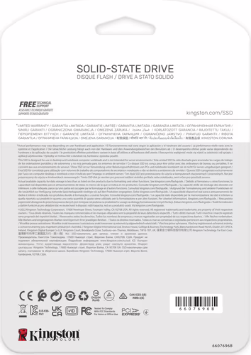 Kingston Disco interno SSD Pcie 4.0 NVMe M.2 2280 NV2 2TB velocidad de lectura h | SNV2S/2000G imagen 5