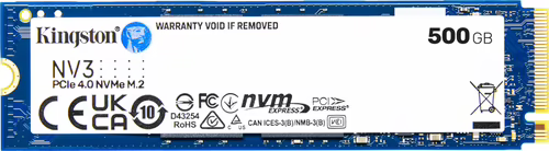 SSD Kingston 500Gb M.2 NVMe PCIe 4.0 NAND (SNV3S/500G) | 0740617344806 imagen 3