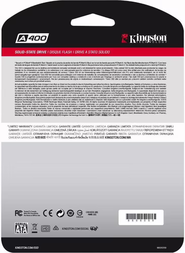 Kingston A400 SSD 240GB | SA400S37/240G | 0740617261219 imagen 5