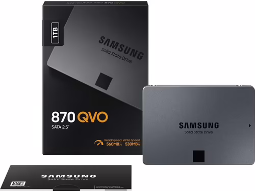 Disco ssd samsung 870 qvo 1tb sata 3 MZ-77Q1T0BW | 8806090396038 imagen 6