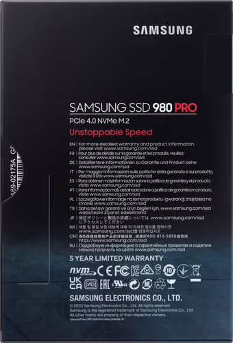 SSD Samsung 980 Pro 1Tb M.2 NVMe V-NAND (MZ-V8P1T0BW) | 8806090295546 imagen 6
