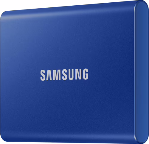 Disco ssd samsung portable t7 1tb nvme azul MU-PC1T0H/WW | 8806090312410 imagen 3