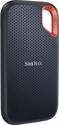 Disco ssd externo sandisk extreme portable 500gb usb tipo-c negro SDSSDE61-500G- | SDSSDE61-500G-G25 | 0619659182588 imagen 2
