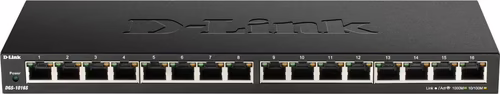 Switch D-Link 16xRJ45 GbE Negro (DGS-1016S) | 0790069455261 imagen 2