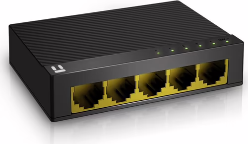 Switch Netis/Stonet 5xRJ45 GbE Negro (ST3105GC) | 6951066901852 imagen 3