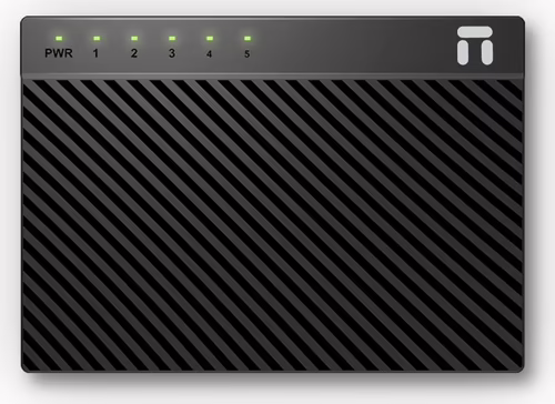 Switch Netis/Stonet 5xRJ45 GbE Negro (ST3105GC) | 6951066901852 imagen 4