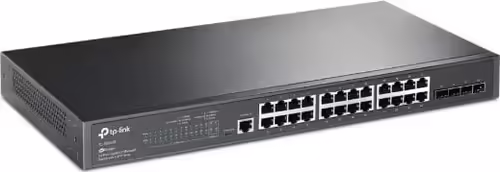 Switch TP-Link 24xRJ45 4XSFP Rack 1U Negro (TL-SG3428) | 6935364010713 imagen 2