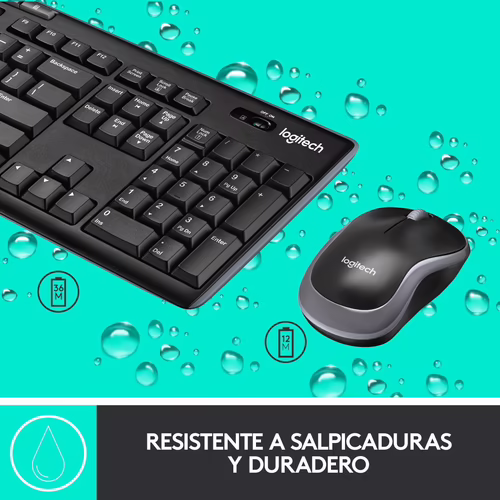 T+Ratón LOGITECH MK270 Wireless Negro (920-004513) | 5099206039193 imagen 9