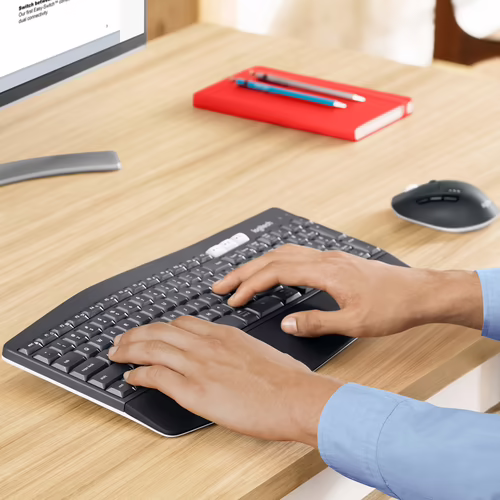 Logitech MK850 teclado y raton rf inalambrico bluetooth qwertz aleman negro | 920-008221 | 5099206066823 imagen 8
