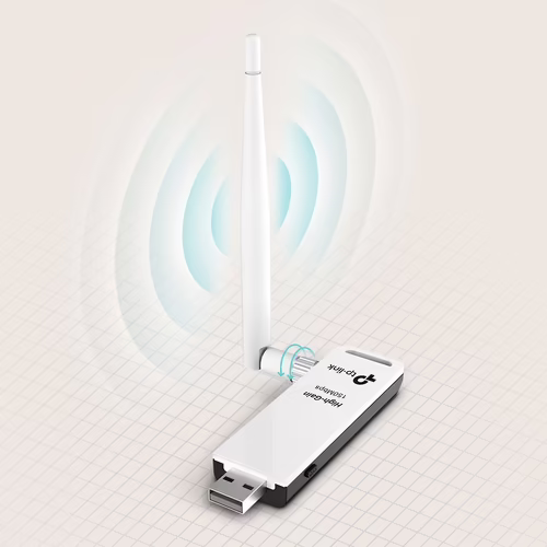 Adaptador TP-Link AC150 WiFi USB 2.0 Blanco (TL-WN722N) | 0845973050467 imagen 4