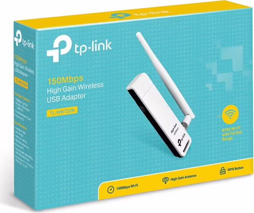 Adaptador TP-Link AC150 WiFi USB 2.0 Blanco (TL-WN722N) | 0845973050467 imagen 5