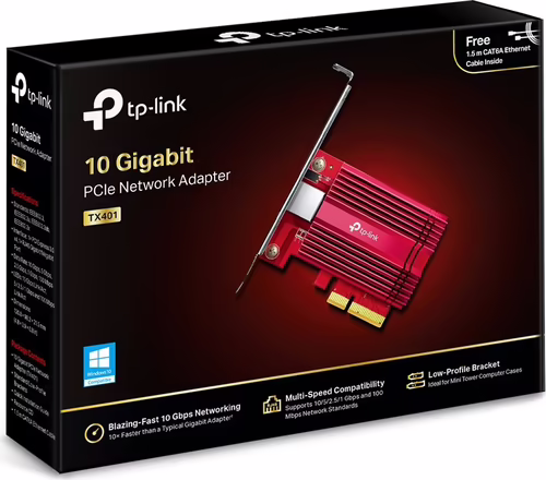 TP-Link TX401 adaptador y tarjeta de red Interno Ethernet 10000 Mbit/s | 6935364072827 imagen 4