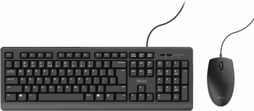 Teclado+Ratón Trust TKM-250 USB 1.8m Negro (23977) | 8713439239775 imagen 4
