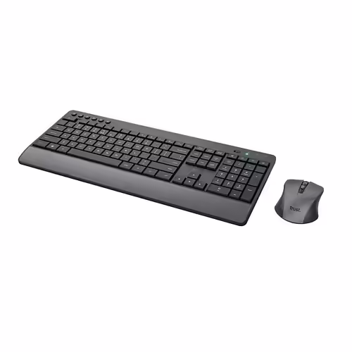 Teclado+Ratón Trust Trezo RF Wireless Negro (24531) | 8713439245318 imagen 3