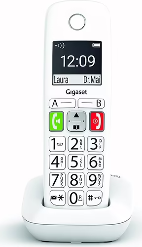 TELEFONO INALAMBRICO GIGASET E290 TECLAS GRANDES BLANCO S30852-H2901-D202 | 4250366856247 imagen 2
