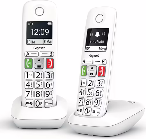 TELEFONO INALAMBRICO GIGASET E290 TECLAS GRANDES BLANCO S30852-H2901-D202 | 4250366856247 imagen 5