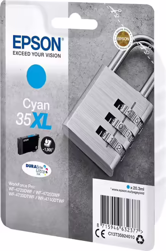 CARTUCHO EPSON T3592XL CIAN C13T35924010 | 8715946632377 imagen 2
