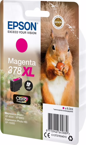Tinta Epson 378XL Magenta Claria Photo (C13T37934010) | 8715946645889 imagen 2