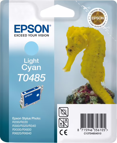 Tinta Epson T0485 Cian Claro (C13T04854010) | 8715946356105 imagen 3