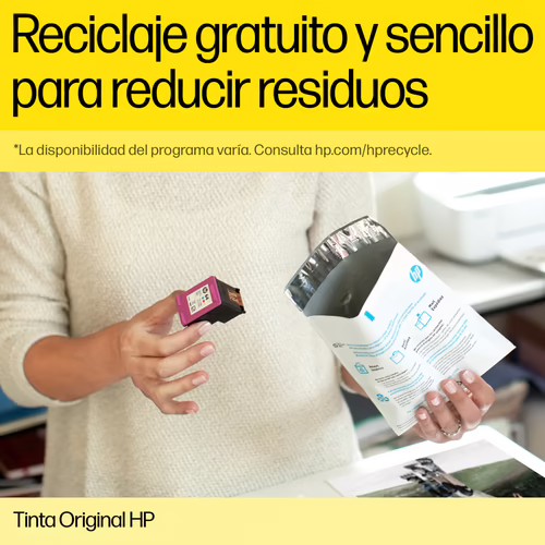 Hp 746 cartucho de tinta original amarillo | P2V79A | 0191628213542 imagen 6