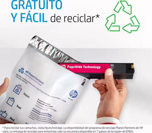 Cartucho HP 991X Original Alto rendimiento (XL) Cian M0J90AE | 0190780843611 imagen 3