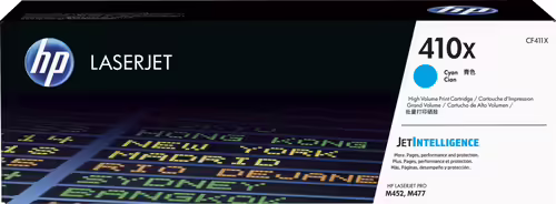 TONER HP 410X CF411X CIAN | 0888793807552 imagen 2
