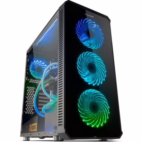 Caja NOX Hummer TGX RGB ATX EATX Negra (NXHUMMERTGX) | 8436532166860 imagen 4