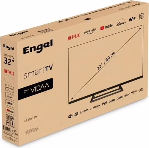 TV Engel 32`` LED HD Ready Smart TV Negro (LE3285SM) | 8434127507722 imagen 7