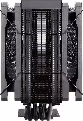 Ventilador Abysm Snow IV 2x120mm 200W Negro (AB832406) | 6974560222612 imagen 4