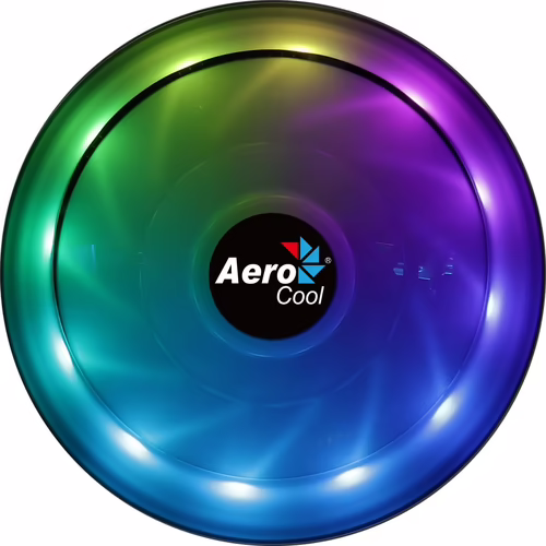 Ventilador CPU AEROCOOL 120mm 110W RGB Negro (COREPLUS) | 4710562750218 imagen 2