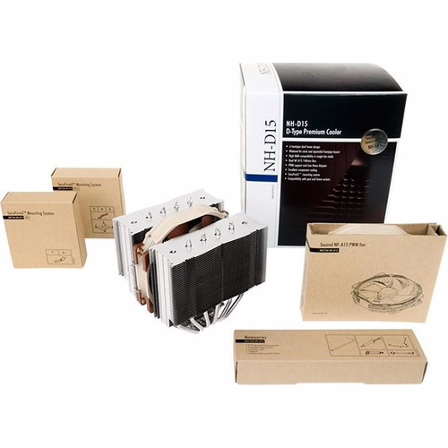 REFRIGERADOR CPU NOCTUA NH-D15 MULTISOCKET INTEL/AMD | 4716123315360 imagen 4