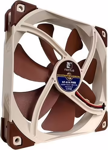 Ventilador CPU NOCTUA NF-A14 14cm 1500rpm (NF-A14 PWM) | NF-A14PWM | 0842431014337 imagen 2
