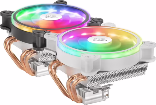 Ventilador CPU Mars Gaming 120mm ARGB Blanco (MCPU220W) | 4710562758825 imagen 5