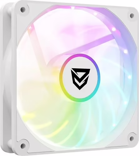 Ventilador Nfortec ARGB Blanco (NF-SFAN-KRATER-ARGB-W) imagen 4
