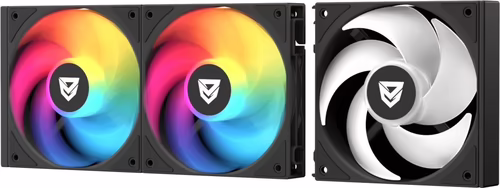 Ventilador Nfortec ARGB Kit 3 Negro (NF-FAN-STELLAR-B) | 8435443722349 imagen 5