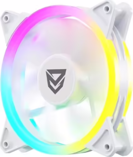 Ventilador Nfortec Draco ARGB Blanco (NF-SFAN-DRACO14W) | NF-SFAN-DRACO14W-ARGB imagen 2