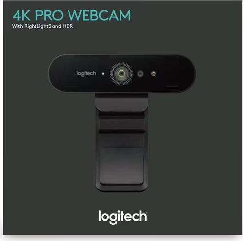 WebCam LOGITECH Brio 4K Micrófono Negra (960-001106) | 5099206068100 imagen 8