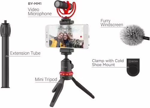 BOYA BY-VG330 Kit Vlogger para Smartphone | 4030900019 | 6971008026993 imagen 2