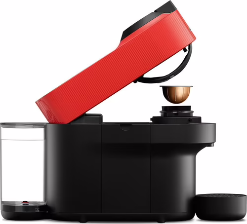 Krups XN920510 Vertuo Pop Cafetera Nespresso Roja/Negra | 4071700090 | 3045380022096 imagen 2