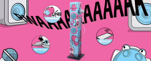MUSE M-1020KDG TORRE INFANTIL CON KARAOKE | 4010200153 imagen 4