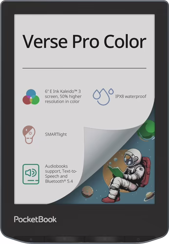 PocketBook Verse Pro Color lectore de e-book Pantalla táctil 16 GB Wifi Negro,  | 7640152097270 imagen 3